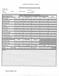 ADEM Form 482 System-Effectiveness Monitoring Report Form - Alabama, Page 6