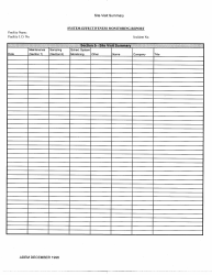 ADEM Form 482 System-Effectiveness Monitoring Report Form - Alabama, Page 9