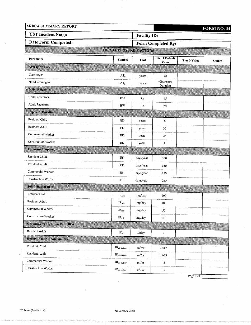 ADEM Form 473 Tier 3 Report Forms - Alabama, Page 15