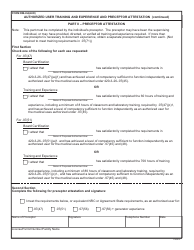 Form RM-HU(AUD) Authorized User Training and Experience and Preceptor Attestation - Alabama, Page 4