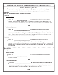 Form RM-HU(AUS) Authorized User Training and Experience and Preceptor Attestation - Alabama, Page 5