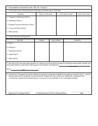Form PA-NRS-1 Registration of Radiation Services (Pa Individual Supplemental Form) - Alabama, Page 2