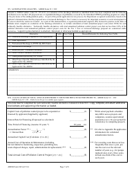 ADEM Form 549 Npdes Individual Permit Application - Coalbed Methane Operations - Exploration, Development, Operation, Closure, and Associated Activities and Areas - Alabama, Page 7