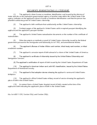 Declaration of U.S. Citizenship or Lawful Presence of an Alien - Alabama, Page 2