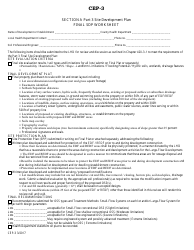 Form CEP-3 Application for Large Flow Development - Alabama, Page 11