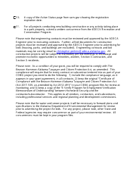 Letter of Conditional Commitment - Competitive Checklist - Alabama, Page 2