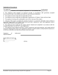 ADEM Form 543 Brownfields Cleanup State Revolving Fund Application Form - Alabama, Page 12