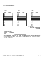 ADEM Form 543 Brownfields Cleanup State Revolving Fund Application Form - Alabama, Page 25