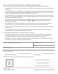 ADECA Form ENV-RROFC Request for Release of Funds and Certification - Alabama, Page 2