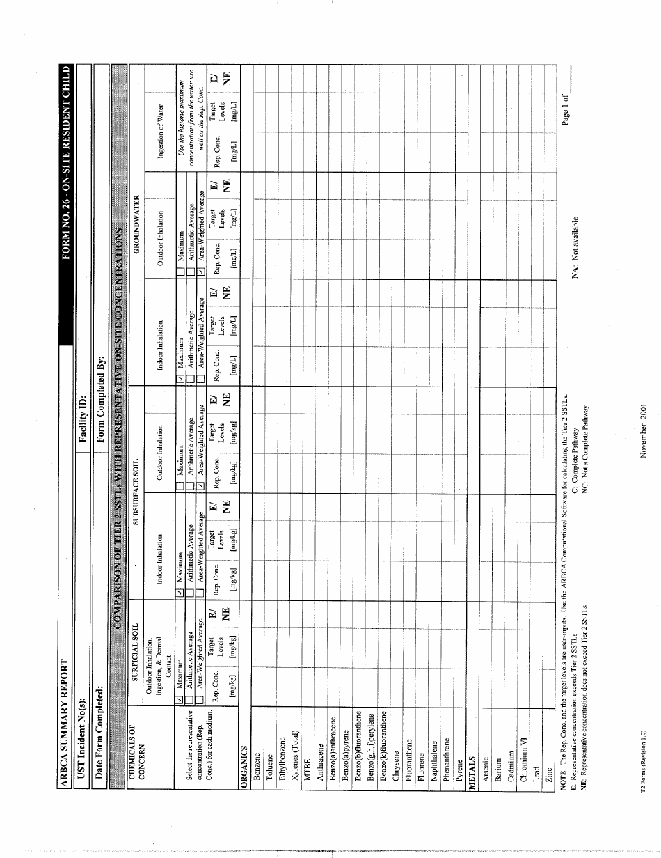 ADEM Form 472 Tier 2 Report Forms - Alabama, Page 12