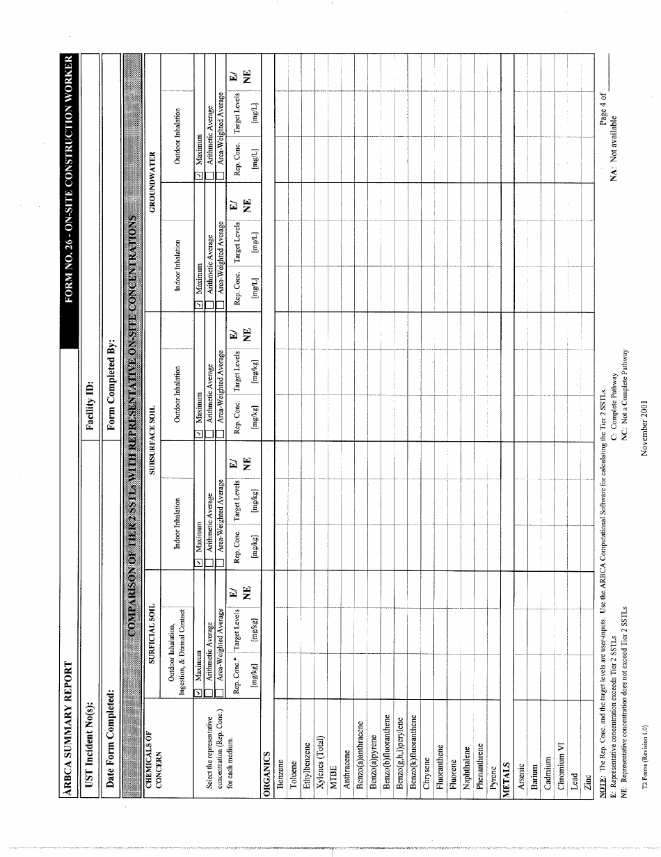 ADEM Form 472 Tier 2 Report Forms - Alabama, Page 15