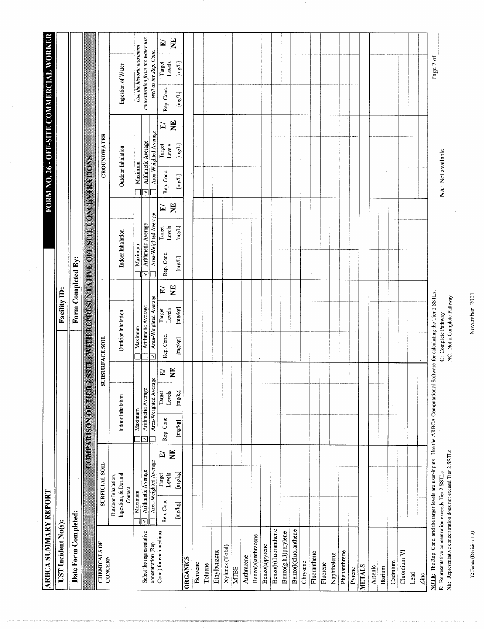 ADEM Form 472 Tier 2 Report Forms - Alabama, Page 19