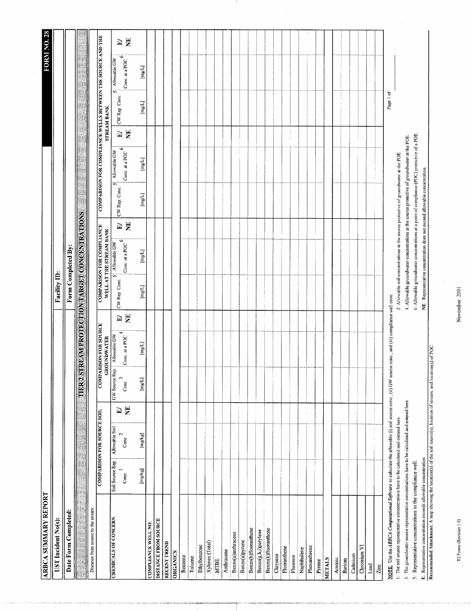 ADEM Form 472 Tier 2 Report Forms - Alabama, Page 24