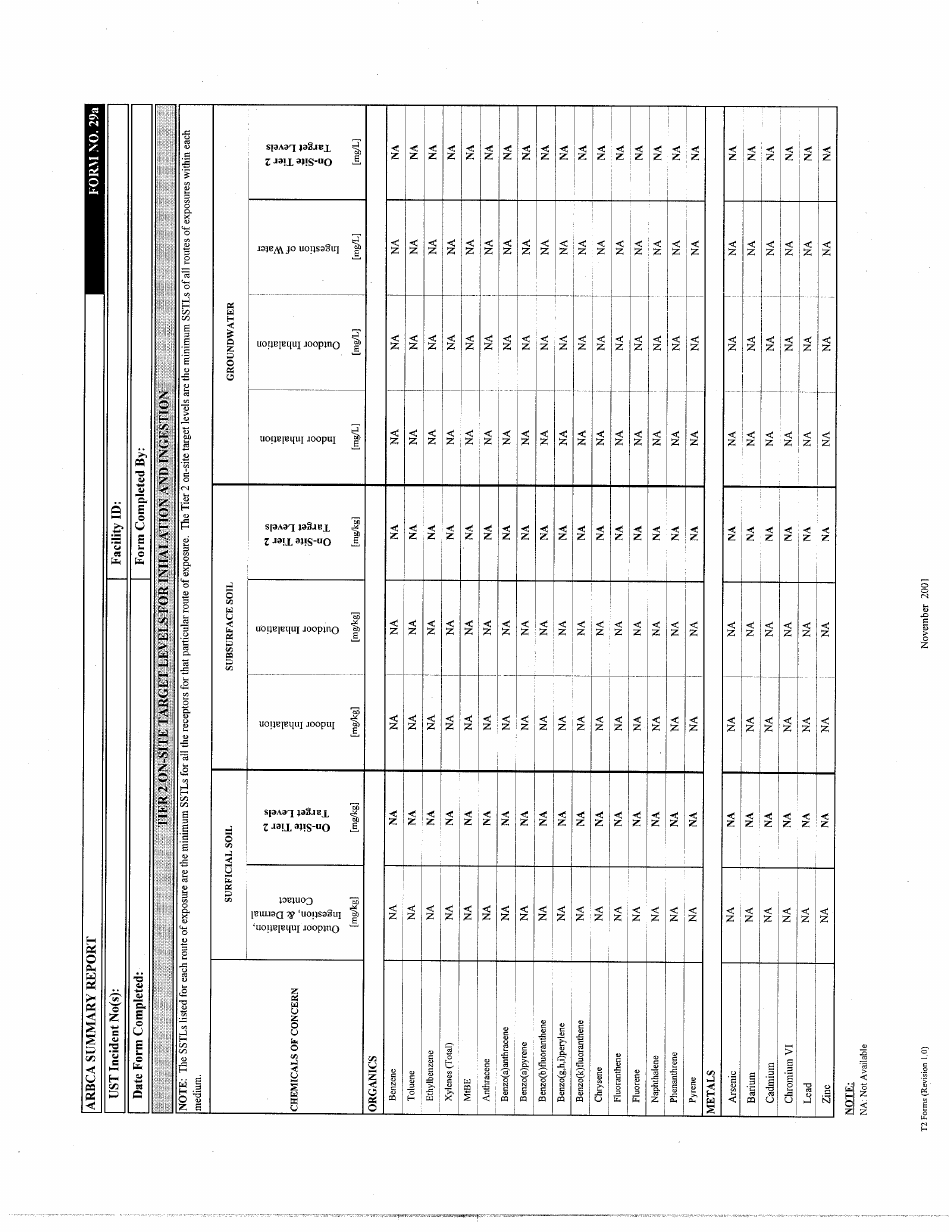 ADEM Form 472 Tier 2 Report Forms - Alabama, Page 26
