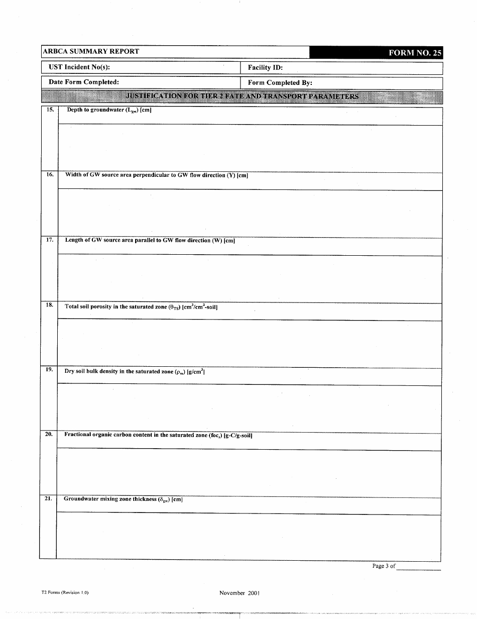 ADEM Form 472 Tier 2 Report Forms - Alabama, Page 7
