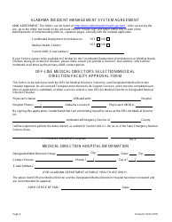 EMS Provider Licensure Application Form - Alabama, Page 4