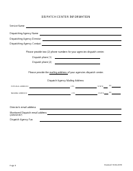 EMS Provider Licensure Application Form - Alabama, Page 9