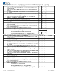 ADECA Form ENV-DERMC Desk Environmental Review Monitoring Checklist - Alabama, Page 2