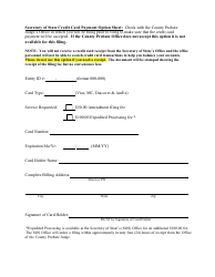 Domestic Limited Liability Company Certificate of Amendment - Alabama, Page 3