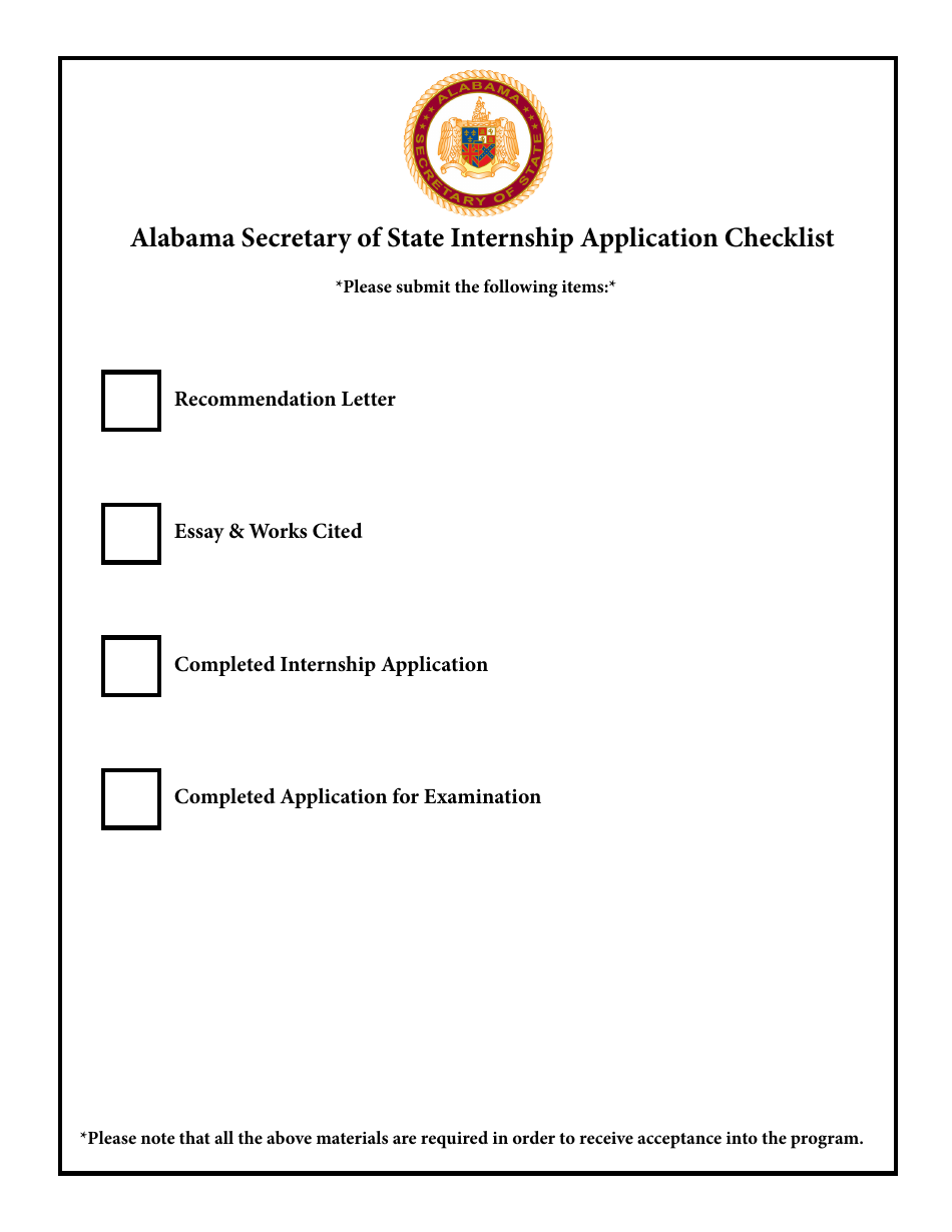 Internship Program Information Packet - Alabama, Page 14