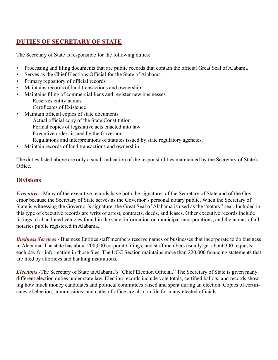 Internship Program Information Packet - Alabama, Page 3