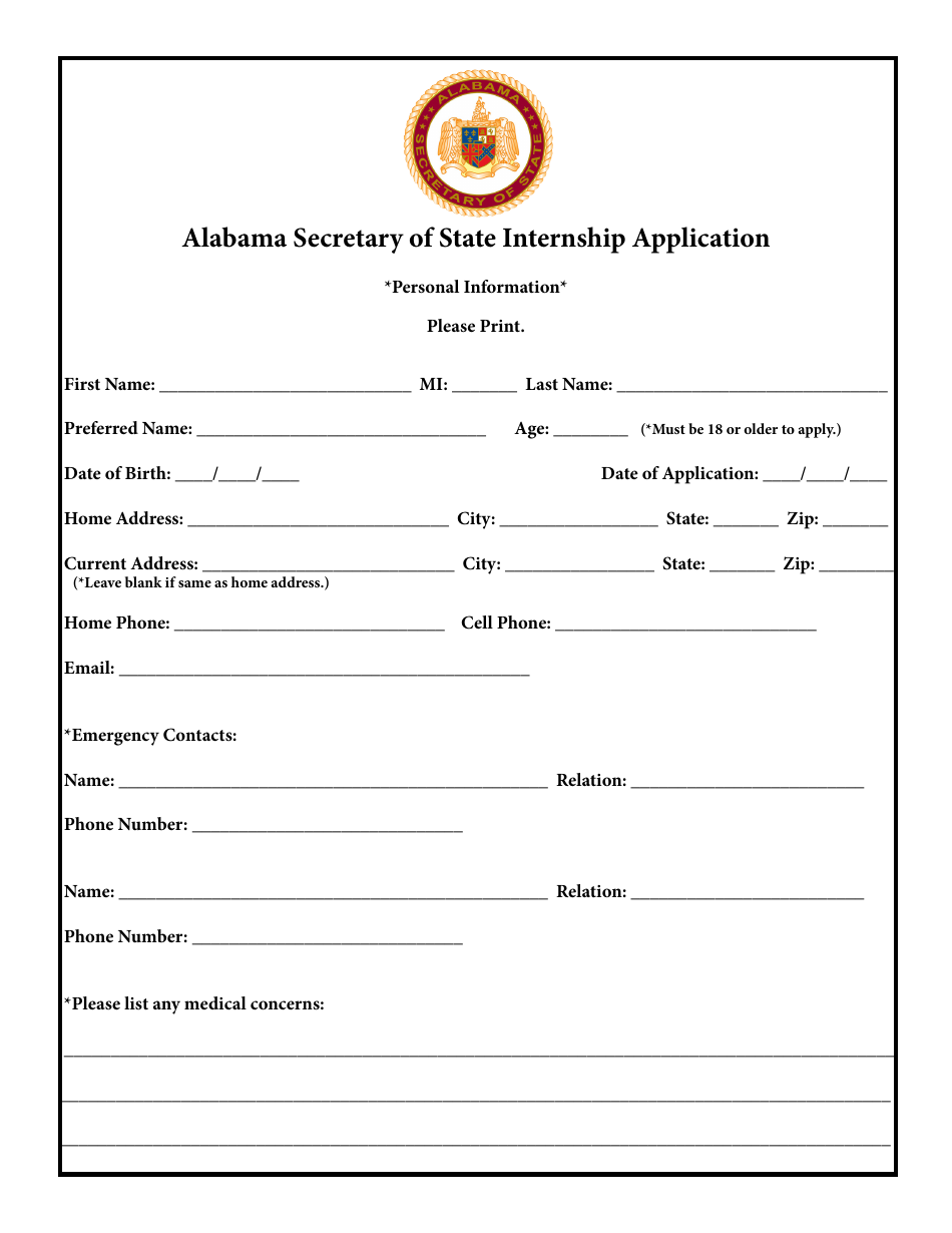 Internship Program Information Packet - Alabama, Page 8