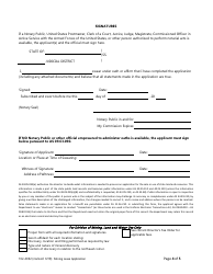 Form 102-4062 Application for Upland Mining Lease - Alaska, Page 4