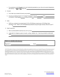 Form 102-4078 Aquatic Farm Operation and Development Plan - Alaska, Page 2