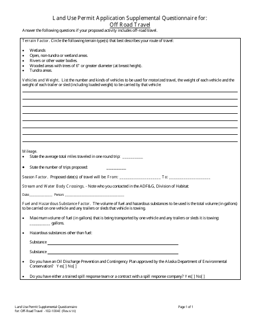 Form 102-1084E  Printable Pdf