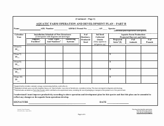 Form 102-4005 Aquatic Farm Program Application - Alaska, Page 15