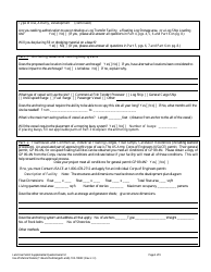 Form 102-1084C Land Use Permit Application Supplemental Questionnaire for Use of Marine Waters (Tide &amp; Submerged Lands) - Alaska, Page 2
