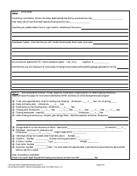 Form 102-1084C Land Use Permit Application Supplemental Questionnaire for Use of Marine Waters (Tide &amp; Submerged Lands) - Alaska, Page 3