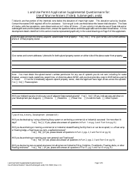 Form 102-1084A Land Use Permit Application - Alaska, Page 13