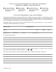 Montana Environmental Assessment Questionnaire Download Fillable PDF ...