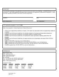 Form 102-102 Application for Water Right - Alaska, Page 4