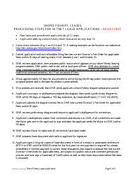 Form 102-4055 Shore Fishery Lease Application / Amendments to Existing Leases - Alaska, Page 5