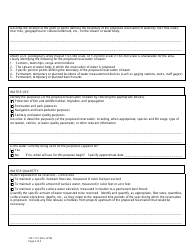 Form 102-1151 Application for Reservation of Water - Alaska, Page 2