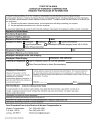 Form 07-6121 &quot;Request for Release of Information&quot; - Alaska