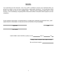 Public Contracts Complaint Form - Alaska, Page 5