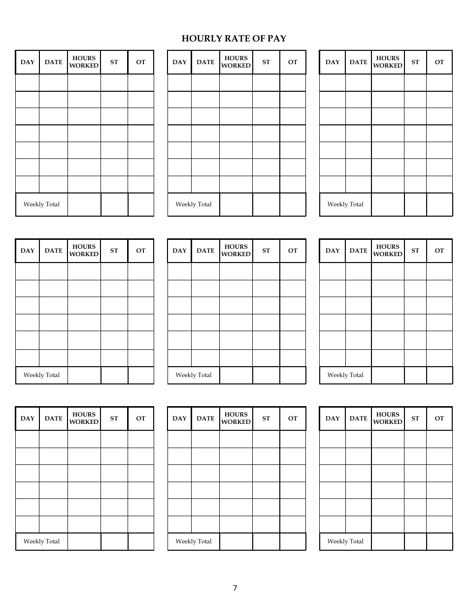 Public Contracts Complaint Form - Alaska, Page 7