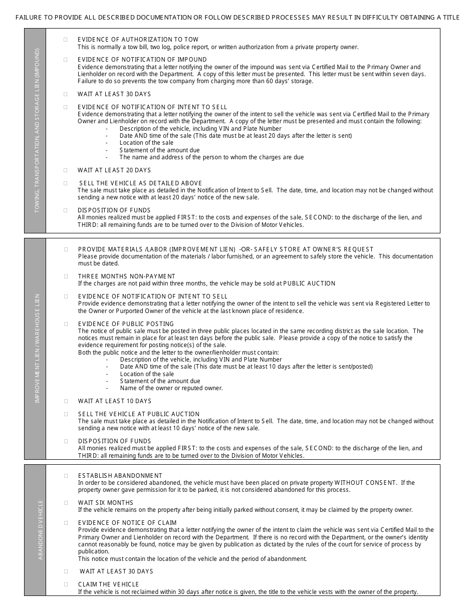 Form 826 Claim of Ownership / Involuntary Lien - Alaska, Page 2