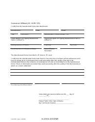 Form 870 Application for Manufactured Home - Alaska, Page 6