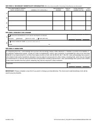 Form BEN092 Political Subdivision Group Life Enrollment - Alaska, Page 2