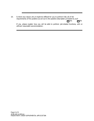 Form ADM-229 Magistrate Judge Supplemental Application - Alaska, Page 6