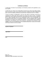Form ADM-229 Magistrate Judge Supplemental Application - Alaska, Page 7