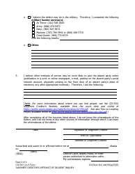 Form CIV-547 Judgment Creditor&#039;s Affidavit of Diligent Inquiry - Alaska, Page 4