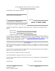 Document preview: Form CIV-706 Notice to Absent Parent - Alaska