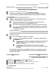 Form CR-367 Motion for Remission of Judgment of Forfeiture - Alaska, Page 3