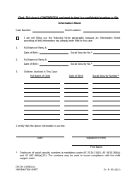 Document preview: Form DR-.314 Information Sheet - Alaska