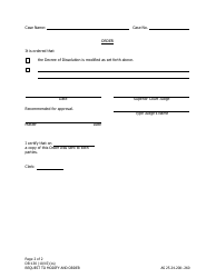 Form DR-130 Request to Modify Decree of Dissolution and Order - Alaska, Page 2
